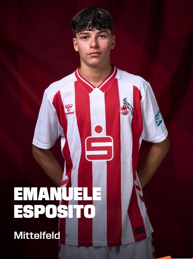 PP体育直播-记者：尤文关注科隆16岁中场E·埃斯波西托，亚特兰大也有意